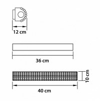 Накладной светильник Lightstar Monile 704632