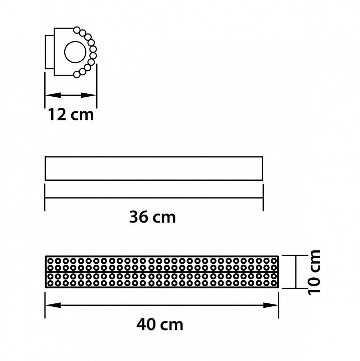 Накладной светильник Lightstar Monile 704632