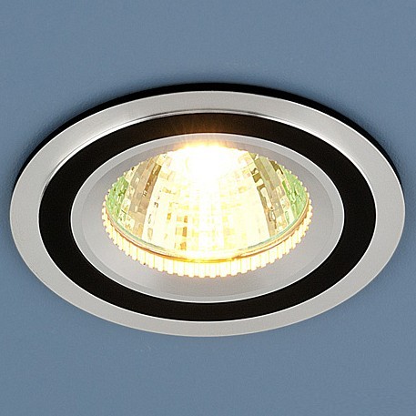 Встраиваемый светильник Elektrostandard Vode 5305 MR16 CH/BK
