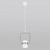 Подвесной светильник Eurosvet Oskar 50165/1 LED хром/белый