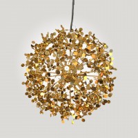 Люстра Tezani Argent Suspension Pendant Lamp 85 Gold D80 By Imperiumloft