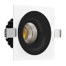 Светильник встраиваемый LeDron LOFT SQ 10W White-Black LED