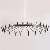 Люстра Pop P40 Chandelier 24 Lamps D130 Mod.a Black