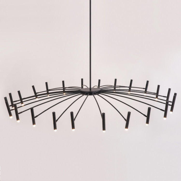 Люстра Pop P40 Chandelier 24 Lamps D130 Mod.a Black