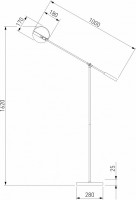Торшер Eurosvet Grazia a062041