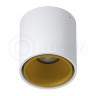 Светильник накладной KEA R ED-GU10 White-Gold Ledron неповоротный под сменную лампу
