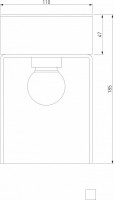 Накладной светильник Elektrostandard Atrani a062521