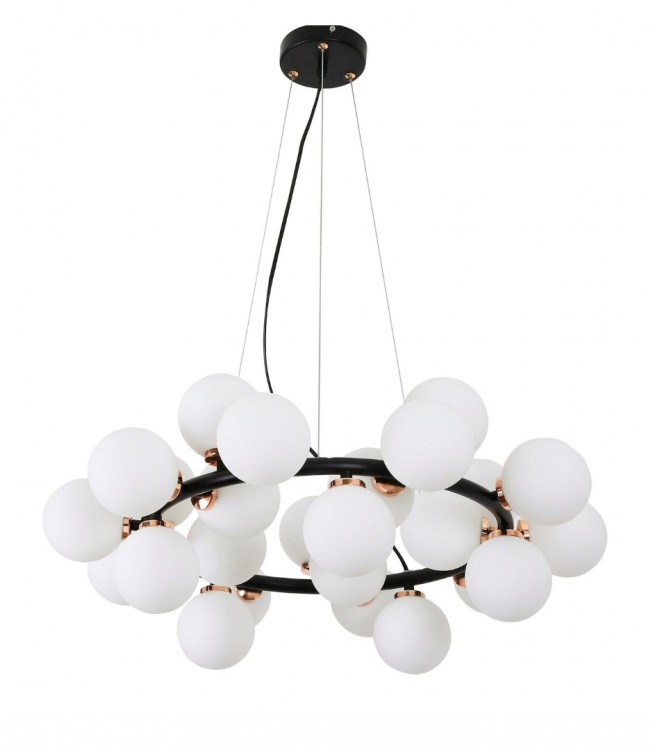 Подвесной светильник Lumina Deco Marsiada LDP 6033-25 BK+MD