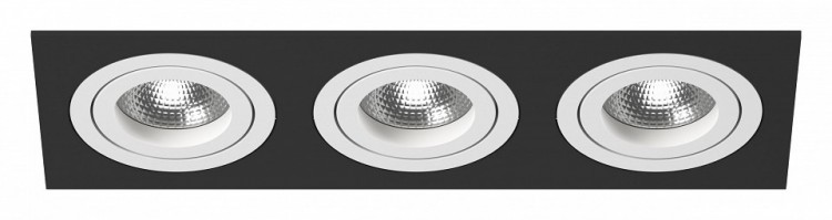 Встраиваемый светильник Lightstar Intero 16 triple quadro i537060606