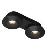 Светильник накладной KRIS SLIM 2 Black Ledron поворотный LED