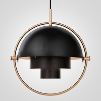 Люстра Louis Weisdorff Gubi Multi-Lite Suspension Lamp Black By Imperiumloft