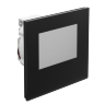 Светильник встраиваемый KIT AGILE G SQ Black Ledron для стен и ступеней LED