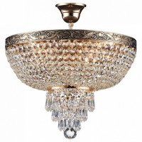 Люстра на штанге Maytoni Palace DIA890-CL-05-G