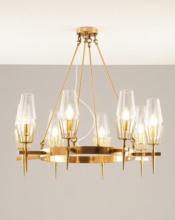 Люстра на штанге Moderli Stella V10360-8P