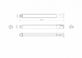 Накладной светильник Maytoni Basis TR000-1-10W4K-B