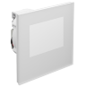 Светильник встраиваемый KIT AGILE G SQ White Ledron для стен и ступеней LED