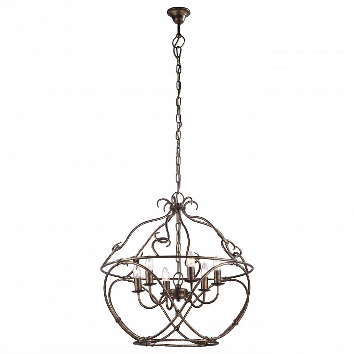 Подвесная люстра Arte Lamp Bellator A8960SP-6GA