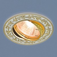 Встраиваемый светильник Elektrostandard 713 713 MR16 WH/GD