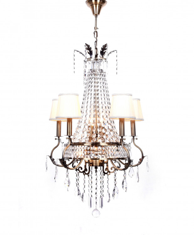 Хрустальная подвесная люстра Lumina Deco Belloto LDP 10581 MD