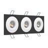 Встраиваемый светильник LeDron AO1501001 SQ 3 Black-White под сменную лампу