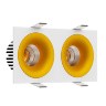 Светильник встраиваемый LeDron LOFT SQ 2 20W White-Gold LED