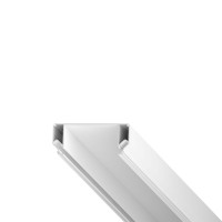 DK5850-WH Профиль Flod для создания декоративных ниш в натяжном потолке, алюминий, белый
