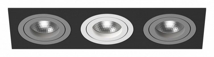 Встраиваемый светильник Lightstar Intero 16 triple quadro i537090609