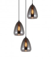 Подвесной светильник Lumina Deco Braga LDP 6841-3 GY