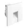 Светильник встраиваемый KIT AGILE SQ White Ledron для стен и ступеней LED