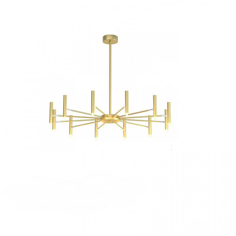 Люстра Pop P40 Chandelier 12 Lamps D100 Mod.a Gold By Imperiumloft