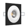 Встраиваемый светильник LeDron AO1501001 SQ Black-White под сменную лампу