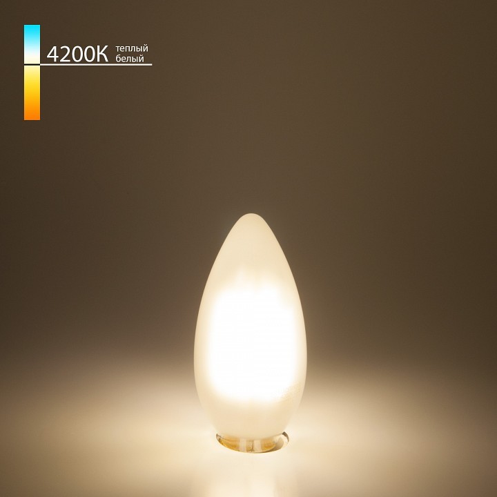 Лампа светодиодная Elektrostandard Свеча F E14 7Вт 4200K BLE1410