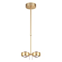 3874/20L L-VISION ODL19 219 матовый золотой Подвесной светильник LED 20W 1400Лм 3000К 220V OTTICO