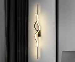 08418C-100L,19(3000K) Бра Велле черный Led 35W