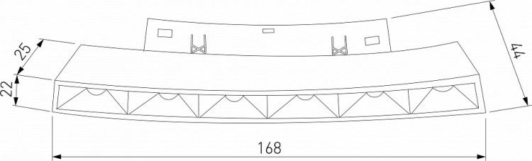 Встраиваемый светильник Elektrostandard Slim Magnetic a066511