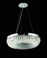 Хрустальная подвесная люстра Lumina Deco Boguart LDP 7027-6