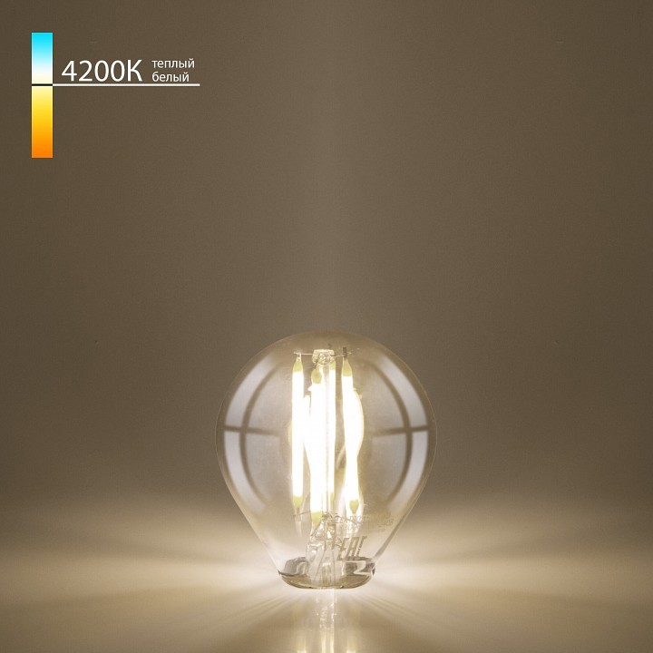 Лампа светодиодная Elektrostandard  E14 8Вт 4200K BLE1446