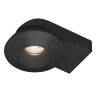 Светильник накладной KRIS SLIM Black Ledron поворотный LED
