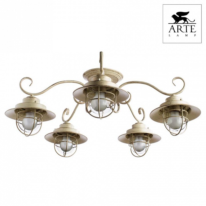 Потолочная люстра Arte Lamp Lanterna A4579PL-5WG