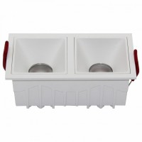 Встраиваемый светильник Maytoni Alfa DL043-01-10W4K-D-SQ-WB