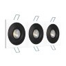 Встраиваемый светильник LeDron AO1501002 SQ 3 White-Black под сменную лампу