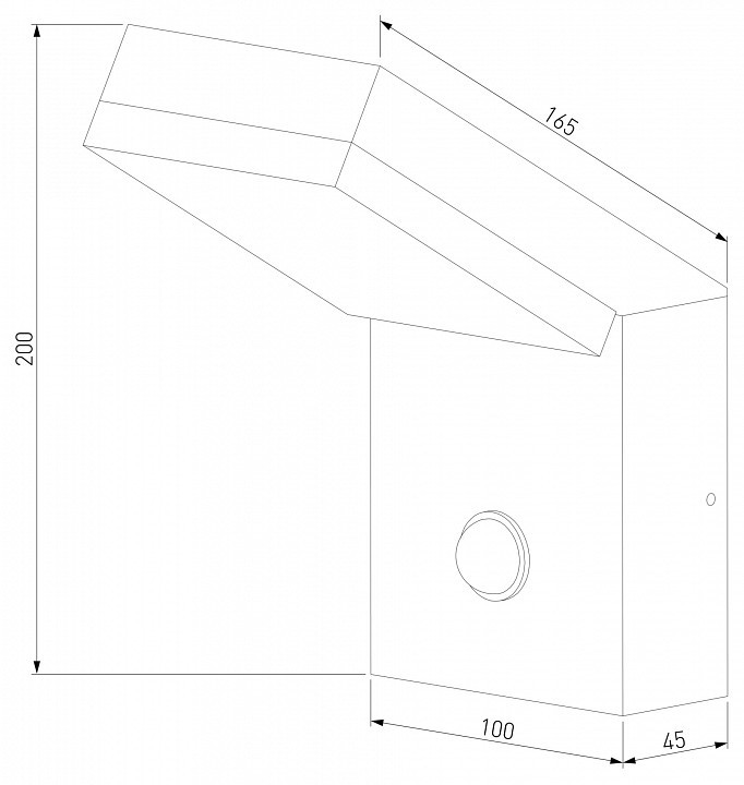 Накладной светильник Elektrostandard Sensor a053946