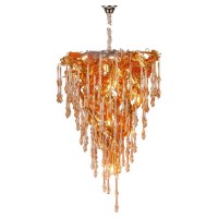 Подвесная люстра AM Group TIFFANY SP7 GOLD