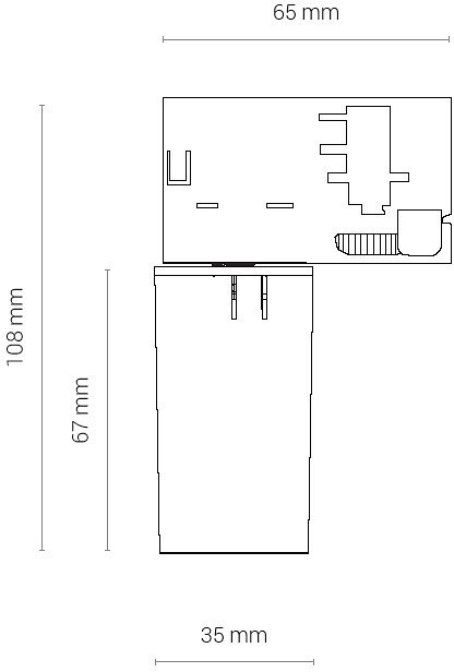 Переходник для трека Nowodvorski Ctls Adapter 8281