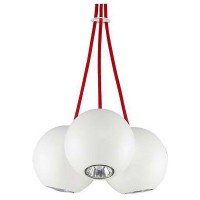 Подвесной светильник Nowodvorski Bubble White-Red 6025