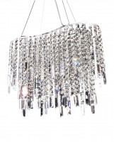 Хрустальная подвесная люстра Lumina Deco Zucchero LDP 2159-800 CHR