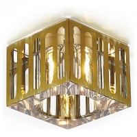 Встраиваемый светильник Ambrella Crystal 11 D1012 GD