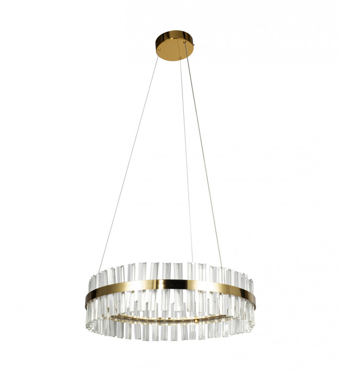 07660A,36 Подвес Лира латунь Led 52W