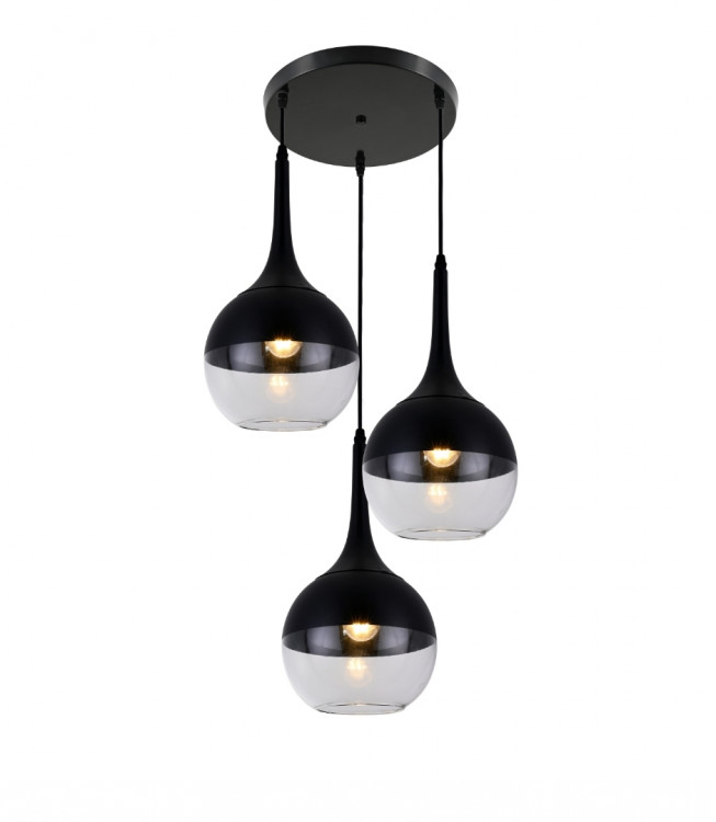 Подвесной светильник Lumina Deco Frudo LDP 11003-3 BK