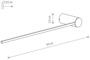 Бра Nowodvorski Arm Led M 10855